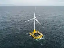 Image 21Wind turbine floating off France (from Wind power)