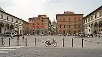 SW view towards the Cathedral, with Palazzi delle due Fontane and Budini Gattai