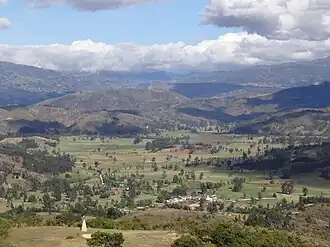 View of the valley of Floresta