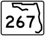 State Road 267 marker