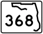 State Road 368 marker