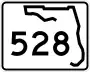 State Road 528 marker