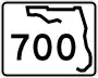 State Road 700 marker