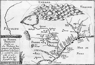 Image 42Map of French Florida, which included modern-day South Carolina (from South Carolina)