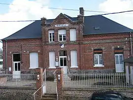 The town hall in Fontaine