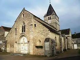 The church in Fontaines