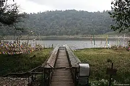 Foot bridge to Khecheolpalri Lake