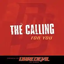 The cover consists of the movie logo as the background, with the band logo and song title over it.