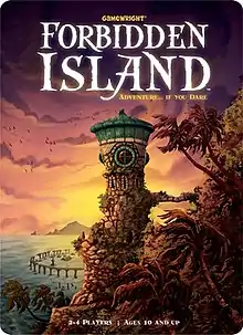 Cover of the Forbidden Island box