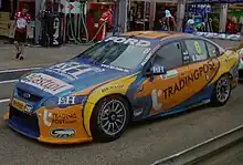 The FG Falcon of Will Davison at the 2011 Clipsal 500.