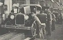 Image 43Ford Motor Company automobile assembly line in the 1920s (from Car)