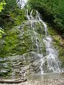 Waterfall along the "La Chute" hiking trail