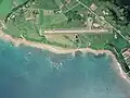 Aerial photograph of the former airport taken in 1993.