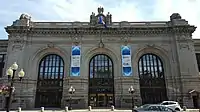 The former Albany (New York) Union Station building