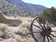 Present day ruins of Fort Bowie.