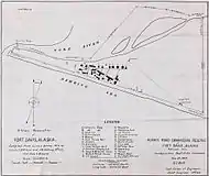 Map of fort itself 1909