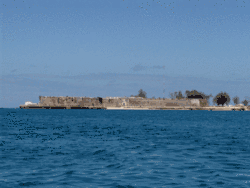 The Fort São Sebastião at the northern end of Stone Town