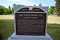 Fort Totten Historic Site marker