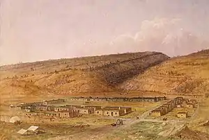 Image 1Fort Defiance, painted 1873 by Seth Eastman (from History of Arizona)