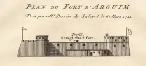 The Portuguese fort of Arguin