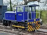 Fowler 0-4-0DM no. 4220031 at Hayes Knoll in April 2023