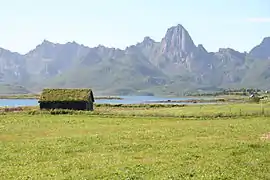 View towards Ræka, Sortland