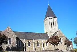 The church in Condé-sur-Vire