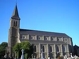 The church in La Coulonche