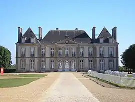 The chateau in Le Pin-au-Haras