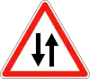 Two-way traffic ahead