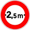 Width limit