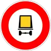 No vehicles carrying dangerous goods