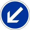 Keep left