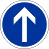 Ahead only