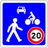 Home Zone (20 km/h speed limit)