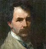 Self portrait, 1897, oil on canvas