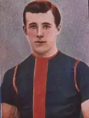 Former captain, Frank Langley played 89 matches for Melbourne from 1900 to 1906, including the 1900 premiership