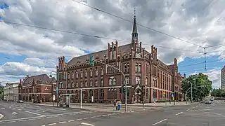 Neo-Gothic post office