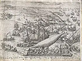 Image 60Conquest of Tunis by Charles V and liberation of Christian galley slaves in 1535 (from Barbary pirates)