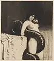 Sensuality, engraving, 1889