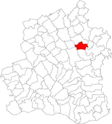 Location in Teleorman County