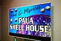 Paua Shell House Sign