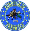 Official seal of Freehold Borough, New Jersey