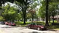 Friendship parklet next to West Penn