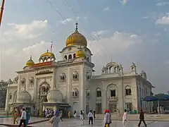 Gurudwara Bangla Sahib, where the Guru died