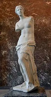 Venus de Milo, c. 130 – 100 BC, Greek, the Louvre