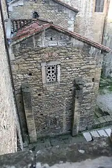 Exterior of the holy chamber of Saint Leocadia