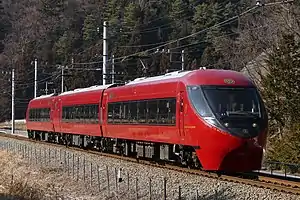 The 8500 series Fujisan View Express in January 2018