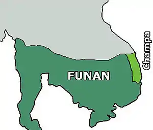 Image 6Map of Funan at around the 3rd century (from History of Cambodia)