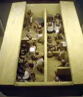 Image 52A funerary model of a bakery and brewery, from the Eleventh dynasty of Egypt, c. 2009–1998 BCE (from History of beer)